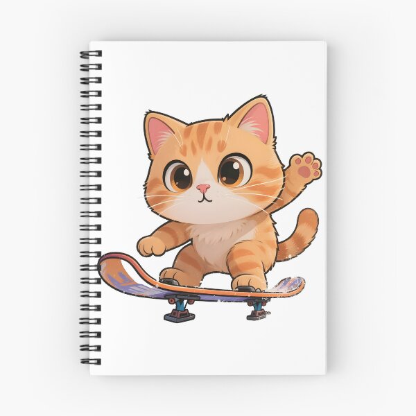 Item preview, cat snowboarding Cute Cat Snowboarding Cartoon Winter Design designed and sold by Uglyandcute.