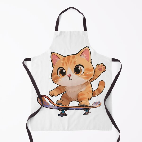 Item preview, cat snowboarding Cute Cat Snowboarding Cartoon Winter Design designed and sold by Uglyandcute.