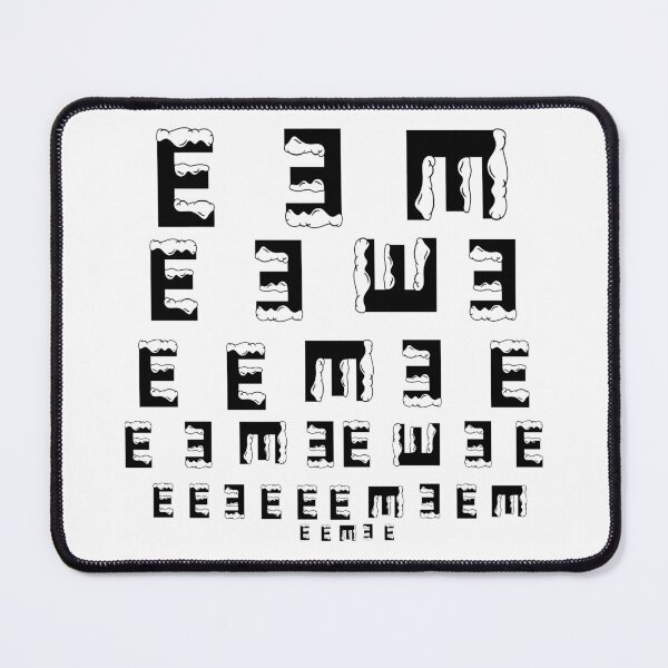 Item preview, ICE Snellen Chart, Minimal Vision Test Text Design designed and sold by Ach&Koor.