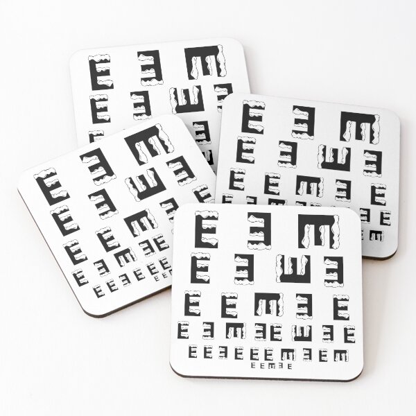 Item preview, ICE Snellen Chart, Minimal Vision Test Text Design designed and sold by Ach&Koor.