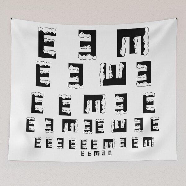 Item preview, ICE Snellen Chart, Minimal Vision Test Text Design designed and sold by Ach&Koor.