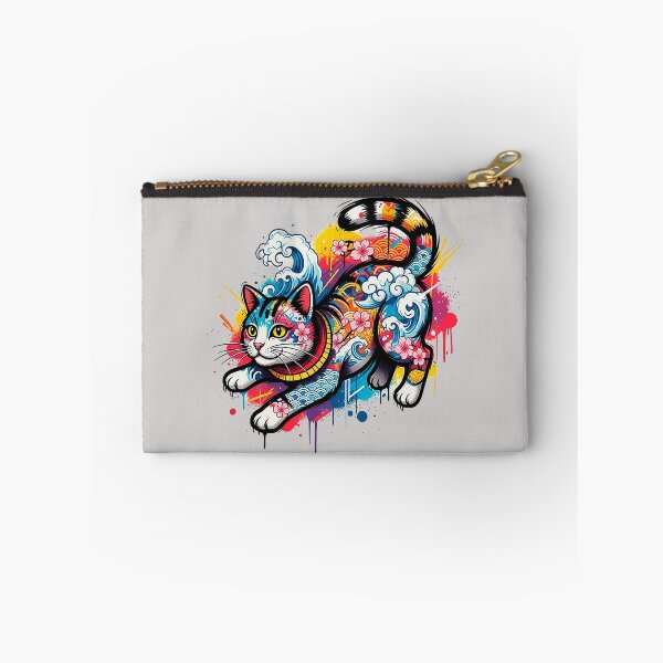 Item preview, Japanese Ukiyo-e Graffiti Cat designed and sold by SholoStudio.