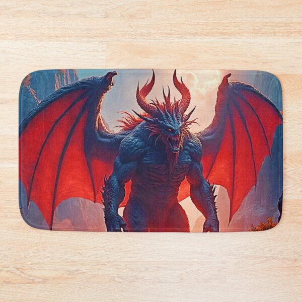 Item preview, Demon King: Eternal Dragon Shadow Art designed and sold by Health And Fitness Posts e-Store.