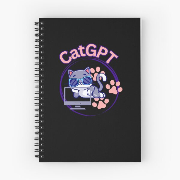 Item preview, CatGpt Cat Lovers Nerdy designed and sold by Life Is Beautiful.