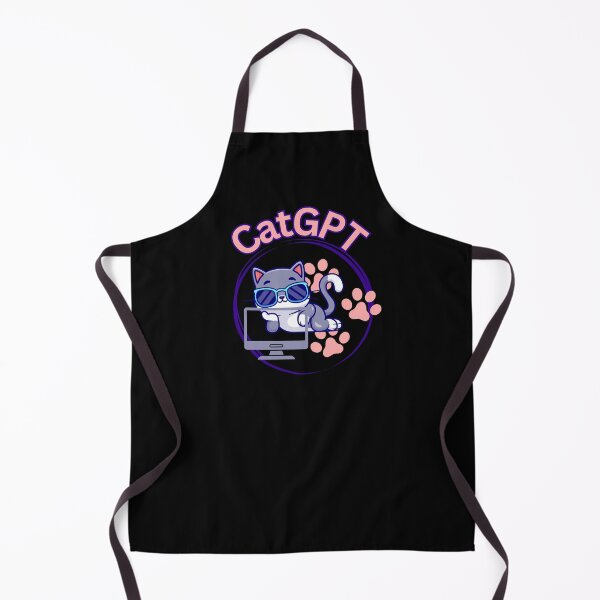 Item preview, CatGpt Cat Lovers Nerdy designed and sold by Life Is Beautiful.