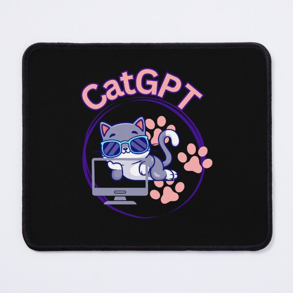 Item preview, CatGpt Cat Lovers Nerdy designed and sold by Life Is Beautiful.