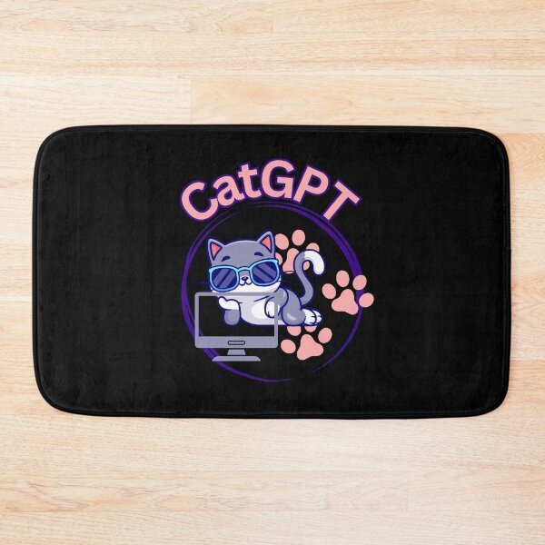 Item preview, CatGpt Cat Lovers Nerdy designed and sold by Life Is Beautiful.