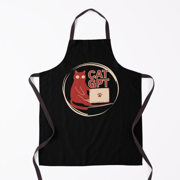 Item preview, CatGpt Cat Lovers Nerdy designed and sold by Life Is Beautiful.