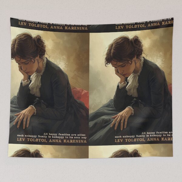 Item preview, 'Anna Kareninna' a novel by Lev Tolstoy designed and sold by Filologica.