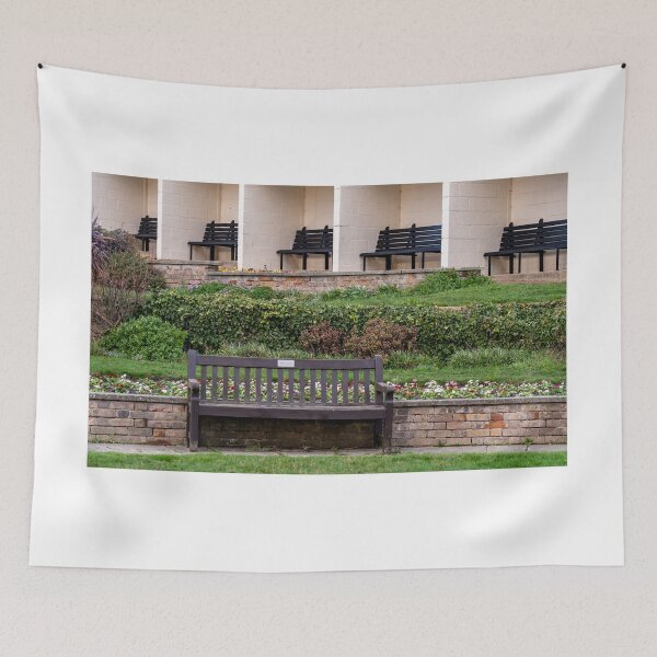 Item preview, Bench in the public gardens, Sheringham designed and sold by yackers1.