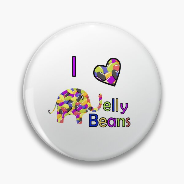 Item preview, I Love Jelly Beans Elephant designed and sold by Sartoris Art.