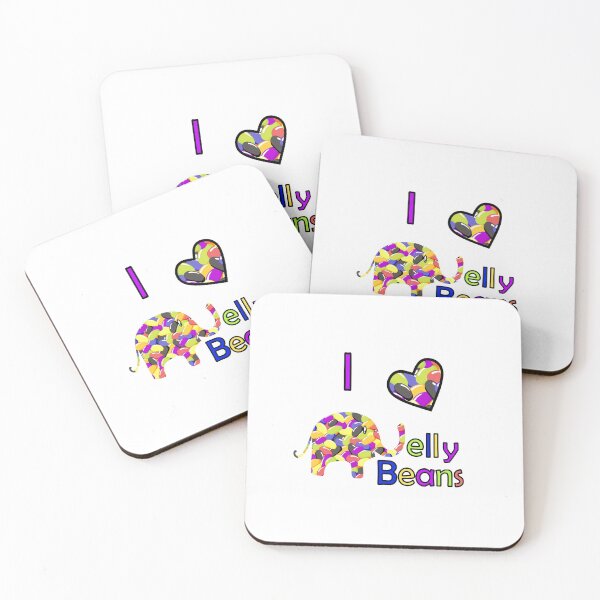 Item preview, I Love Jelly Beans Elephant designed and sold by Sartoris Art.