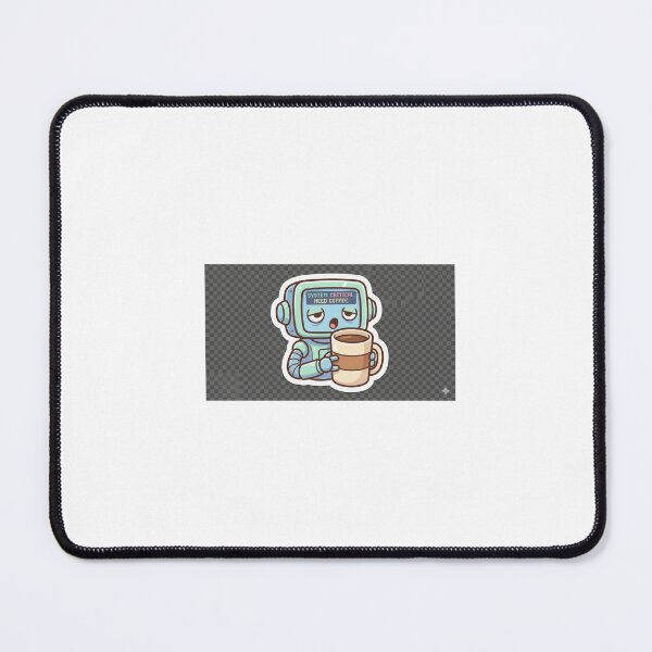 Item preview, Tired Robot – Cute Exhausted Robot Sticker for Work, Coding & Study Mood designed and sold by prachiuke264.
