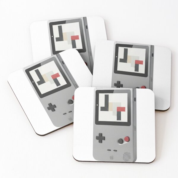 Item preview, "Game Boy Pro: Minimalist Nintendo x Apple Tech Art Poster" designed and sold by kinany00.