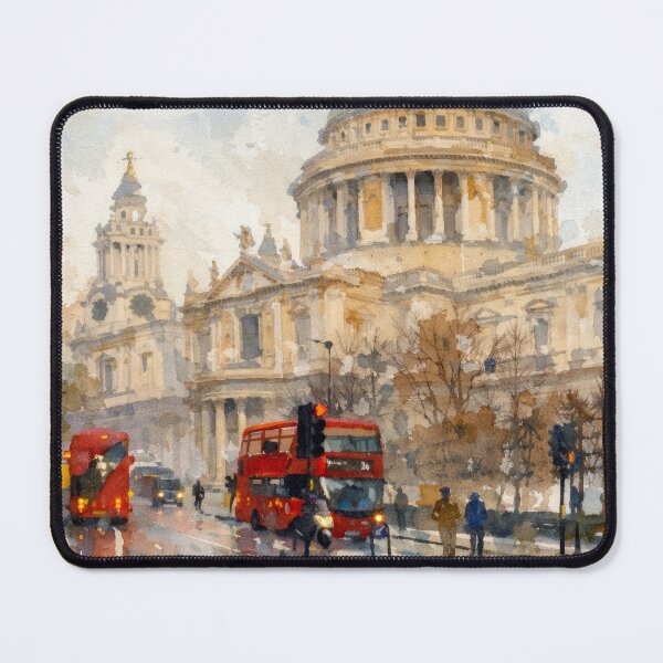 Item preview, London St. Paul’s Watercolor designed and sold by caracatita75.