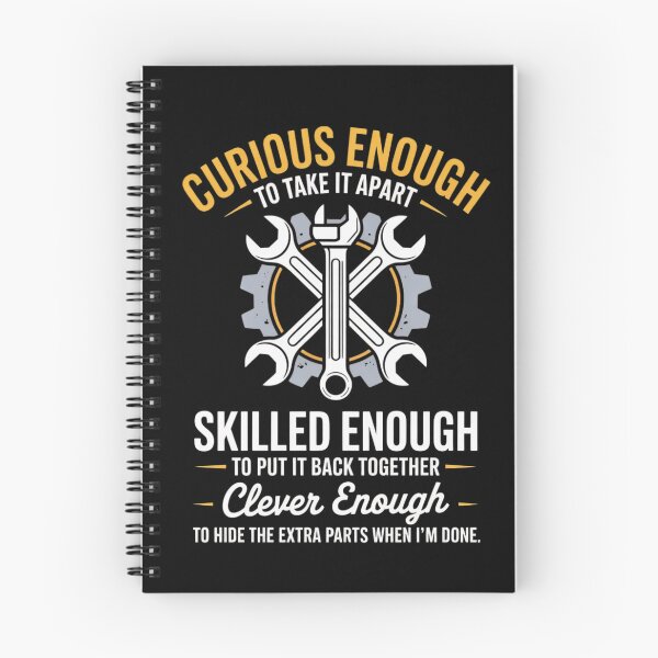 Item preview, Curious Enough to Take It Apart Hide Extra Parts Funny Quote designed and sold by ZACK ART.