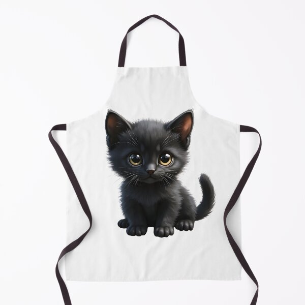 Item preview, Black Kitten in Soft Light designed and sold by Kuky Studio.