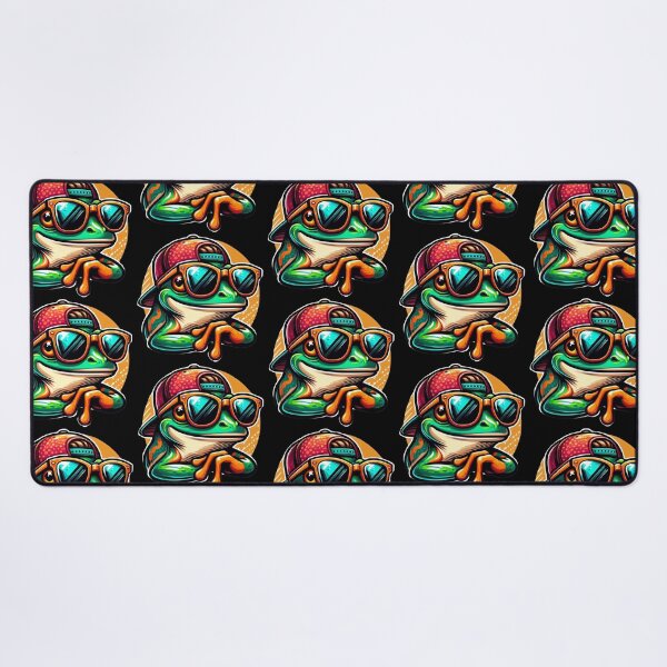 Item preview, Cool Frog with Cap & Shades designed and sold by Dogandesighn.