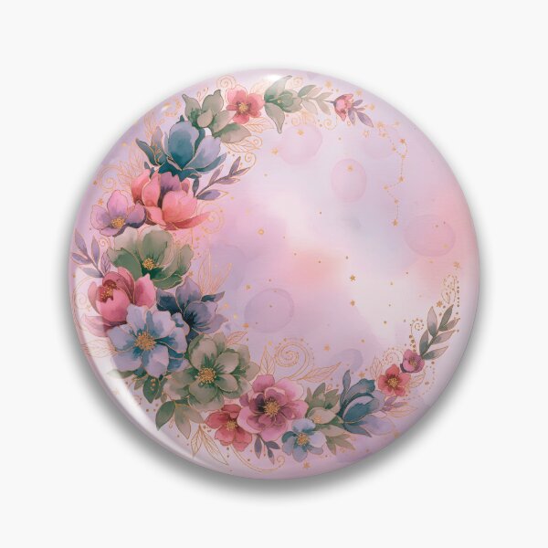 Artikelvorschau, Blumenmond in Pastelltönen entworfen und verkauft von LMDIGITAL6.
