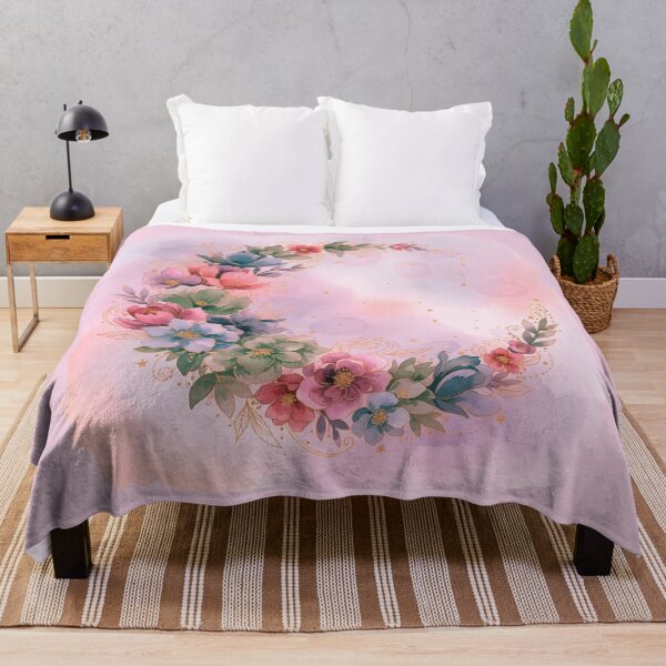 Item preview, Floral Moon in Pastel Tones-Luna Floral en Tonos Pastel designed and sold by LMDIGITAL6.