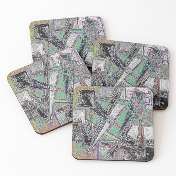 Item preview, fractured momentum electrized 5 colorful abstract design designed and sold by SmashingDeals.