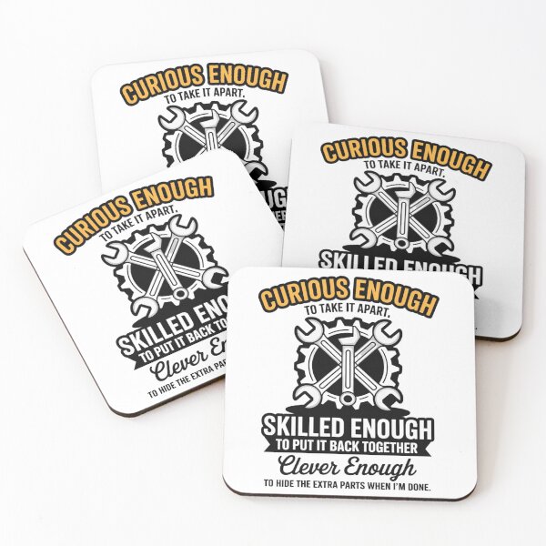 Item preview, Curious Enough to Take It Apart Hide Extra Parts Funny Quote designed and sold by ZACK ART.
