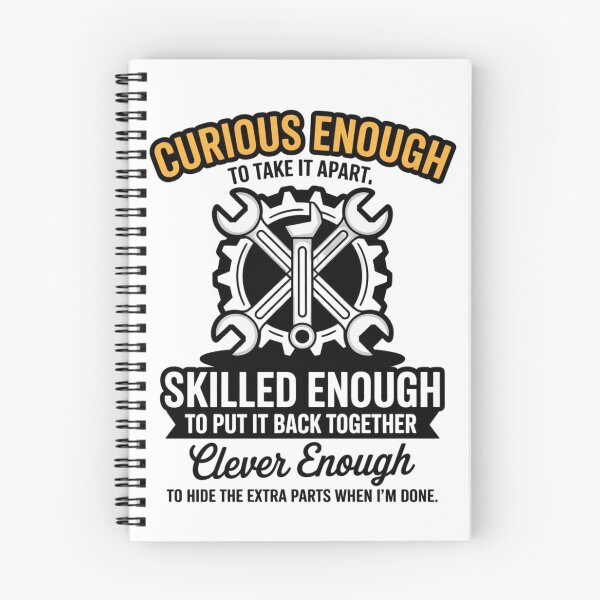 Item preview, Curious Enough to Take It Apart Hide Extra Parts Funny Quote designed and sold by ZACK ART.