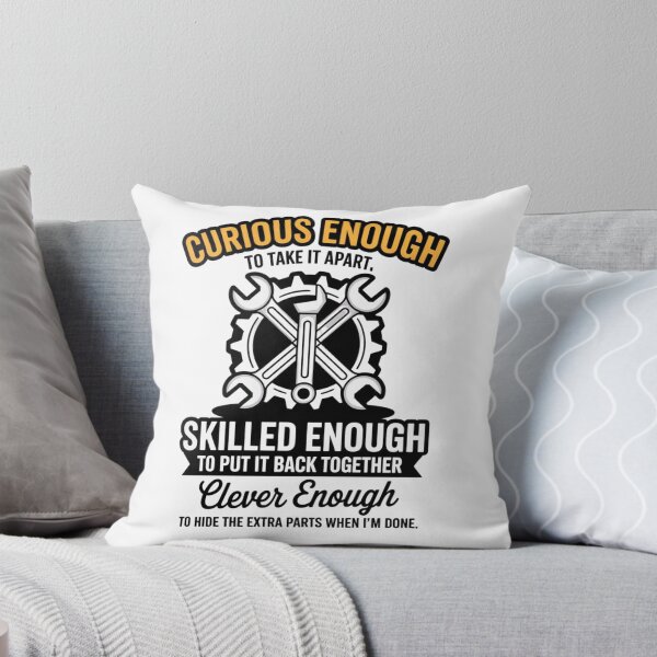Item preview, Curious Enough to Take It Apart Hide Extra Parts Funny Quote designed and sold by ZACK ART.