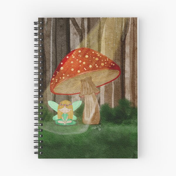 Item preview, Fairy relaxing in the woods designed and sold by Onehappyhook.