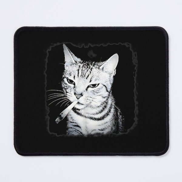 Item preview, Smoking Cat Vintage Chonky Cat Retro 90s designed and sold by FerminVigo.