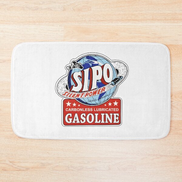 Item preview, Vintage SIPO Silent Power Gasoline Retro Logo Sign designed and sold by CharlieDesings.
