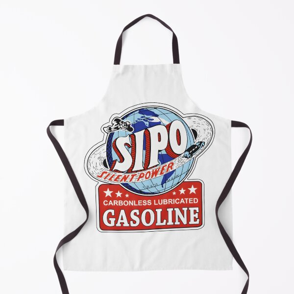 Item preview, Vintage SIPO Silent Power Gasoline Retro Logo Sign designed and sold by CharlieDesings.
