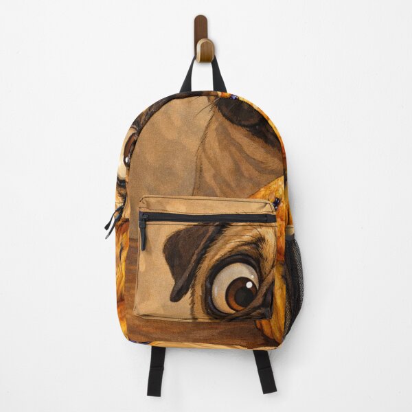 Item preview, Cute Pug with Blueberry Muffin – Funny Food Loving Dog designed and sold by Darlin8888.