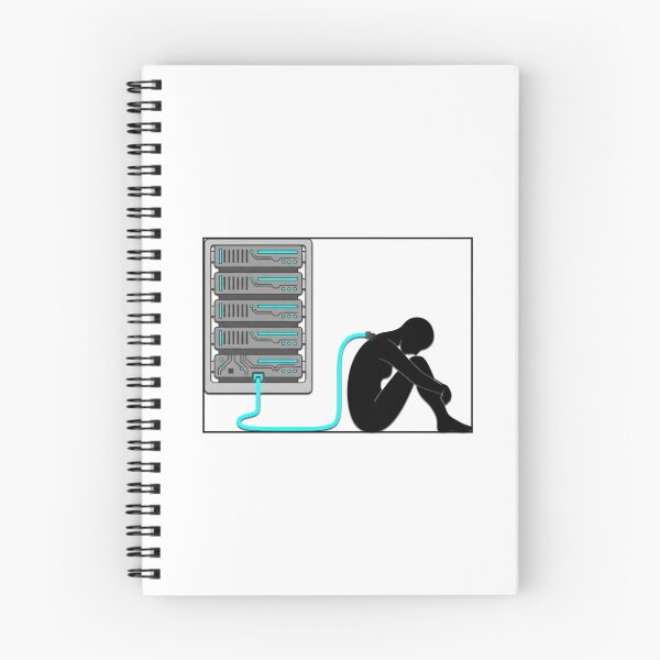 Item preview, Cyberpunk Neural Link - Human Data Connection Dystopia  designed and sold by PrimeTime85.