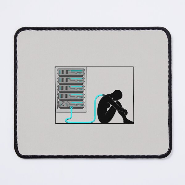 Item preview, Cyberpunk Neural Link - Human Data Connection Dystopia designed and sold by PrimeTime85.