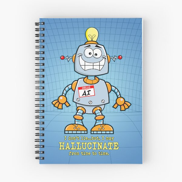 Item preview, AI May Hallucinate. designed and sold by UltraQuirky.