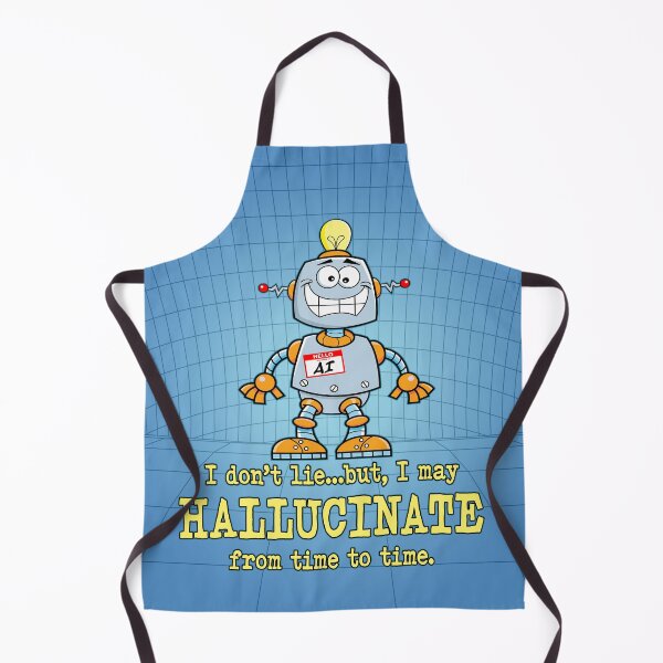 Item preview, AI May Hallucinate. designed and sold by UltraQuirky.