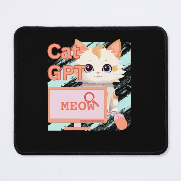Item preview, CatGpt Chatgpt AI Cat Nerdy designed and sold by Life Is Beautiful.