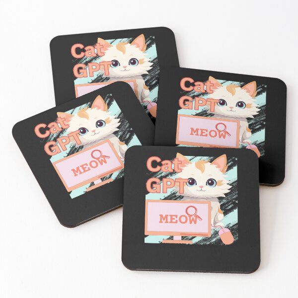 Item preview, CatGpt Chatgpt AI Cat Nerdy designed and sold by Life Is Beautiful.
