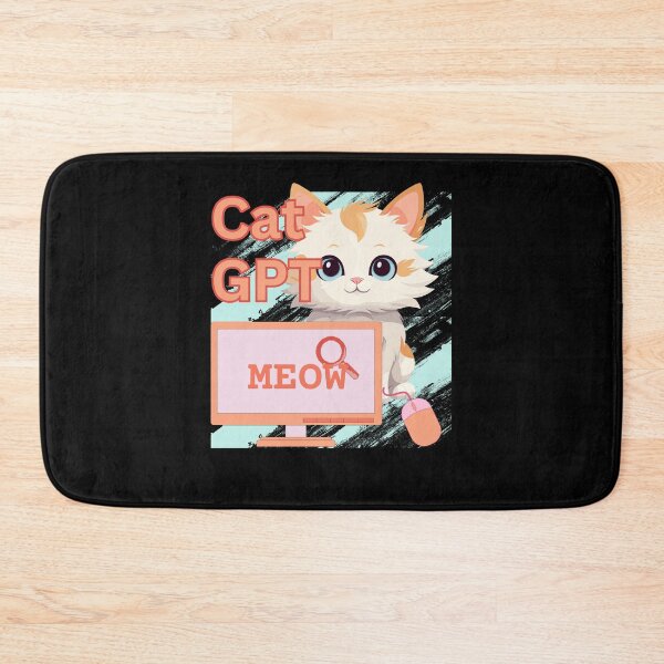 Item preview, CatGpt Chatgpt AI Cat Nerdy designed and sold by Life Is Beautiful.