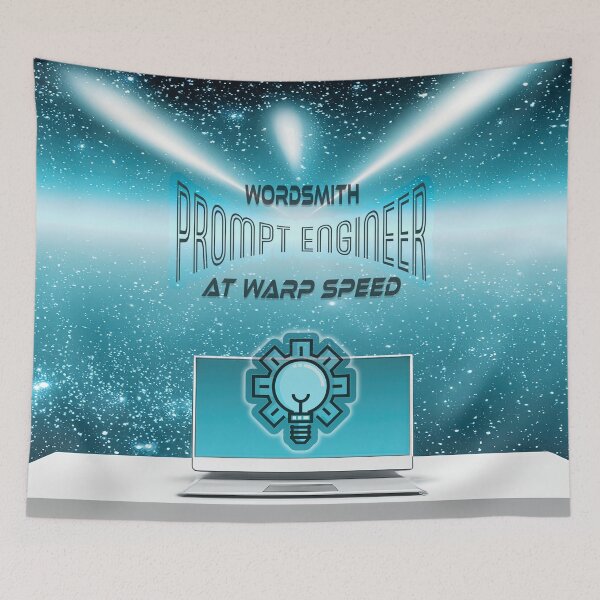Item preview, Stellar Prompt Engineer. designed and sold by UltraQuirky.