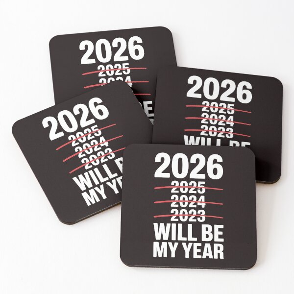 Item preview, 2026 Will Be My Year – Relatable Sarcastic Quote designed and sold by Redgiant87x.