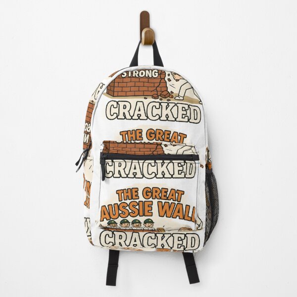 Item preview, The Great Aussie Wall… Cracked | Ashes Banter Poster designed and sold by WhisperFrame.
