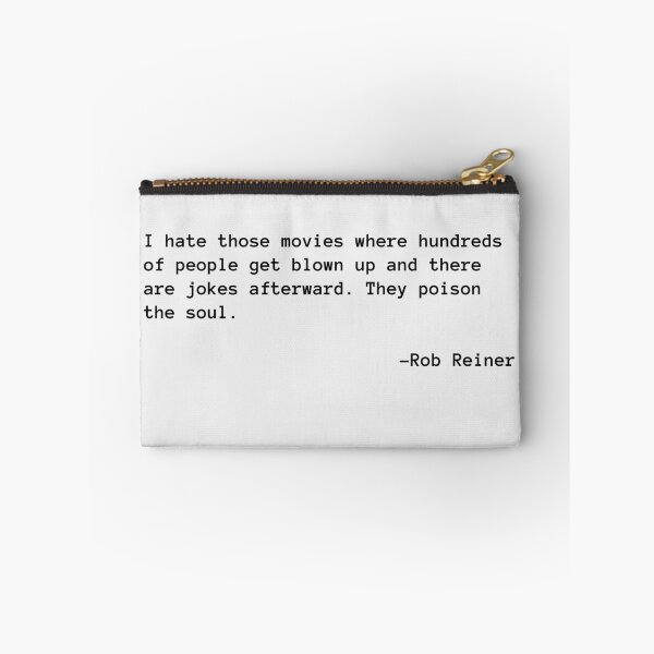 Item preview, Rob Reiner Quote on Cinema Violence designed and sold by PopCultureArtShop.