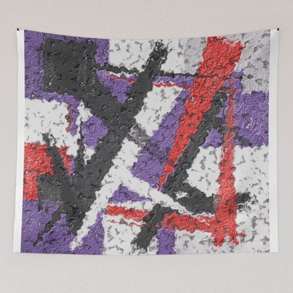 Item preview, fractured momentum burst colorful geometric abstract design designed and sold by SmashingDeals.