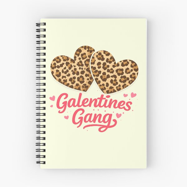 Item preview, Galentines Gang – Leopard Print Hearts Squad designed and sold by PunchDrop.