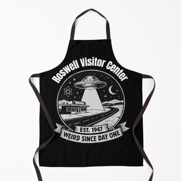 Item preview, Roswell Visitor Center 1947 - Weird Since Day One UFO Badge designed and sold by w66aboo.