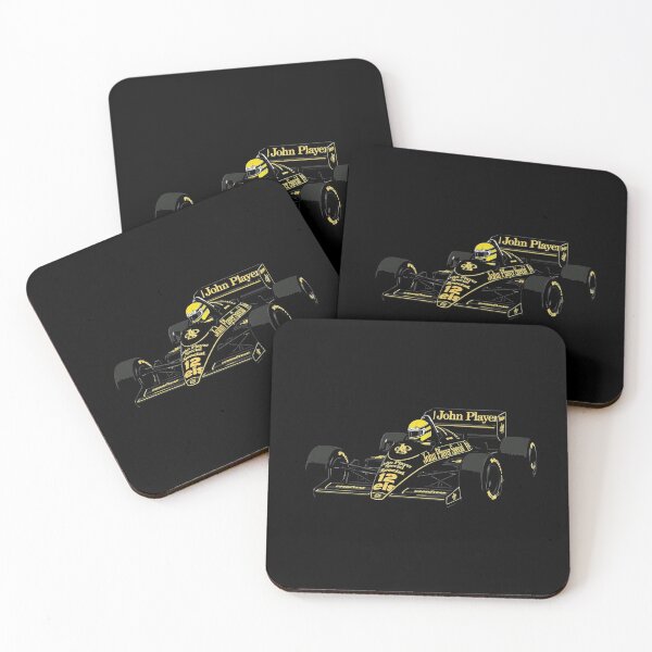 Item preview, Senna 97T – John Player Special Tribute Illustration designed and sold by TheArtOfCar.