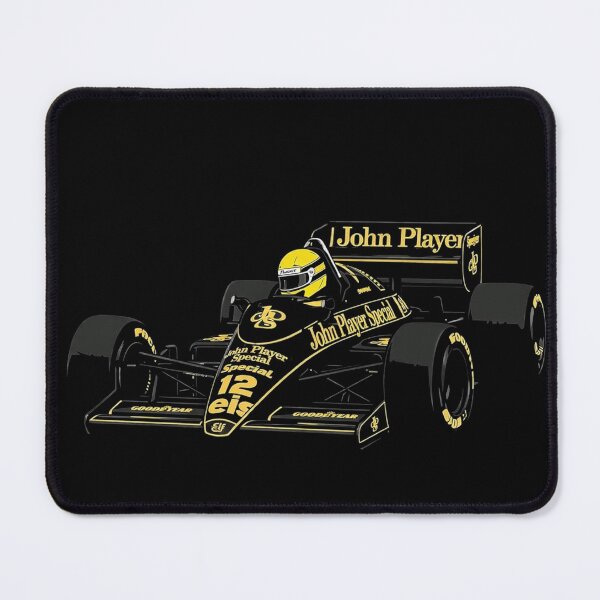 Item preview, Senna 97T – John Player Special Tribute Illustration designed and sold by TheArtOfCar.