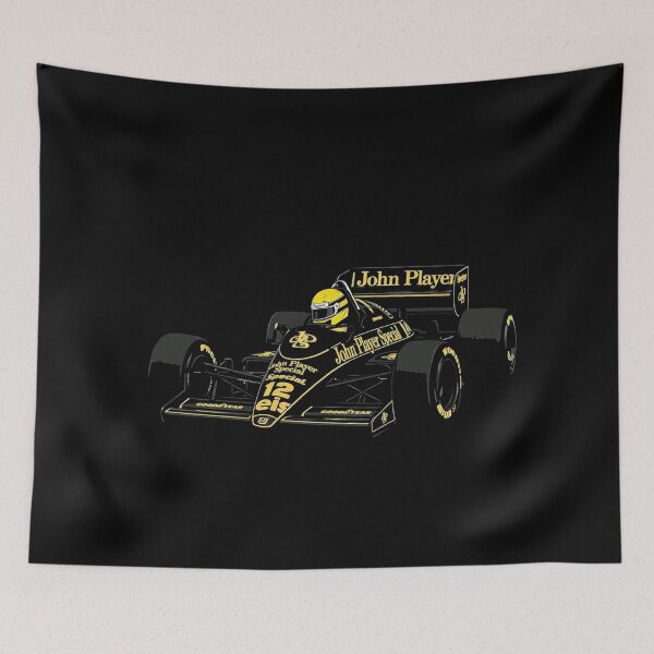 Item preview, Senna 97T – John Player Special Tribute Illustration designed and sold by TheArtOfCar.